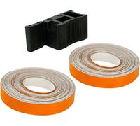 Lampa Course de bandes cyclables Orange Autocollant de profil de jante
