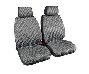 LAMPA - Cover-Tech Fabric Lot de Deux Housses de siège Avant en Tissu Technique Gris