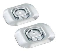 LAMPA 97701 Jeu Creux d'arrimage avec kit de montage argent