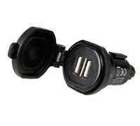 Lampa Din-Tech 2 port Usb Fast Charge 2700 mA 12/32V