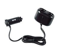 Lampa Multiprise allume-cigare 39058 – Double prise avec LED et fusible, câble 2 m