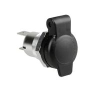 Prise à encastrer Lampa DIN aluminium 12/24V