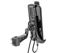Lampa Lampa Smart Scooter Flow Support de téléphone scooter Résistant aux éclaboussures Fixation posurur rétroviseur et pare-brise Noir Noir