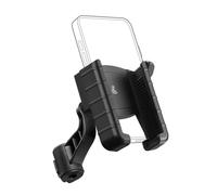 Lampa Lampa Support de téléphone Smart Grip pour scooter Rotation à 360° Fixation sur rétroviseur et pare-brise Noir Noir