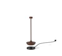 LAMPA Lampe de table sans fil rechargeable télécommandée Deca - Corten