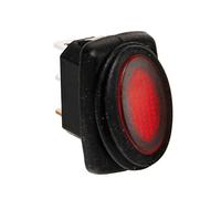 Lampa Micro interrupteur à bascule 12/24 V avec LED rouge