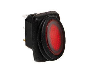 Lampa Micro interrupteur à bascule 12/24 V avec LED rouge