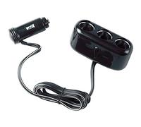 Lampa 39059 Plafonnier Triple Prise avec Cordon 12/24 V