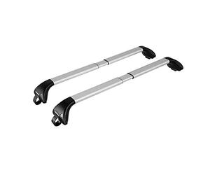 Lampa n15011 Paire de Barres Aluminium Snap Fit télescopique avec cinghietto
