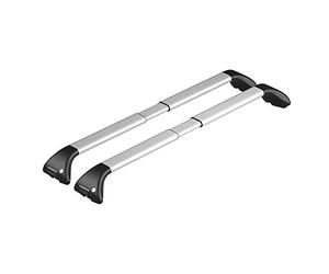 LAMPA N15017 Snap Paire de Barres de Toit Télescopique en Aluminium