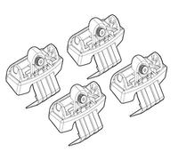 Lampa n21166 Kit Accessoires pour Fixation sur Le Toit de la 2 Bars - 166