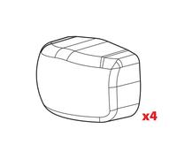 Lampa n99974 Lot de 4 Bouchons Barres yuro (P.O. 23311)