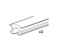 Lampa n99992 Lot de 2 gommes inférieures Barres Quadra alumia Club Kuma L = 125 cm