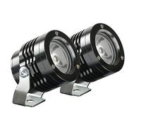LAMPA O-Lux, Pair of Auxiliary LED Lights, 12V - Black