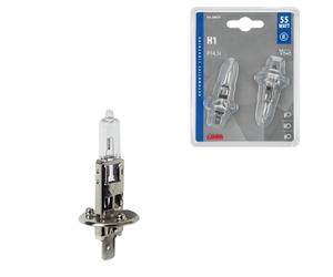 LAMPA Plaquette thermoformée de 2 ampoules H1 homologuées pour la route