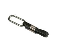 Lampa Porte-clés Charge Rapide USB Type-C Câble 10cm Noir 1 Port