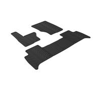 LAMPA 24516 Tapis de sol Caoutchouc noir Avant et Arrière Compatible avec LAND ROVER Discovery V L462