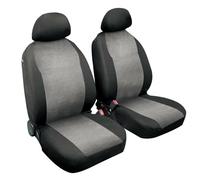 LAMPA Sprint Paire Housses de Siège Avant En Polyester Gris pour Auto Standard
