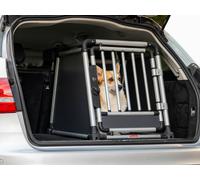 Lampa Transporteur Pour Chiens Universel Gabbia Tronc 75x75xH66 Cm Noir