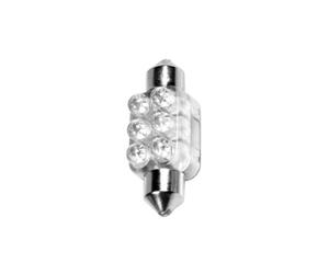 LAMPADA 10MMX36MM MEGA-BRITE 8 LED BLUE