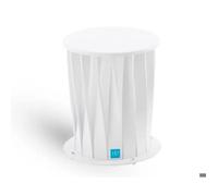 Lampada Aton H Cm 32 In Alluminio A Listelli Ritorti Unopiu' Arredo Giardino Esterno