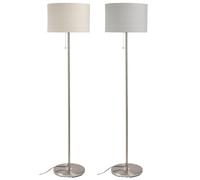 Lampada da Terra Home ESPRIT Metallo 40 x 40 x 150 cm (2 Unit?)