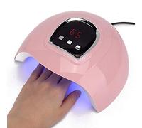 Lampada per Unghie in Gel UV Asciugacapelli 54W Lampada per Smalto Gel LED UV per Unghie con sensore di impostazione a 4 Timer Manicure Polacco per Asciugatura Rapida