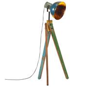 Lampadaire 25 W argent vintage 45x45x120 cm E27 lampe lampe sur pied vidaXL