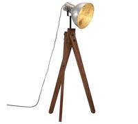vidaXL Lampadaire sur pied Vintage 25 W E27 Argent 45x45x120 cm