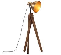 vidaXL Lampadaire 25 W laiton antique 45x45x120 cm E27