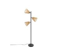 Atmosphera - Lampadaire Giada droit H150 cm - 3 abat-jours corde