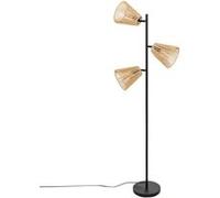 Lampadaire 3 abat-jours corde Giada Atmosphera Naturel clair G
