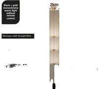 Lampadaire, 3 sources lumineuses, design moderne, LED 15W, câblage doré à 3 têtes