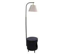 Lampadaire à LED, étagère de Rangement en Fer épais Lampe de Table Debout Surfaces Lissage la Maison Chat pour Usage Domestique (Prise UE)