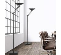 Lampadaire à LED FIRST ARTICULATED, noir