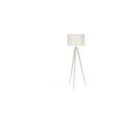 Lampadaire à trépied beige