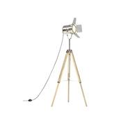 Bois de Manguier Massif Lampadaire à Trépied 140 cm Lampe sur Pied vidaXL
