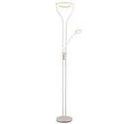 Lampadaire à Vasque Éclairage Lecture LED Sable Mat Variateur Flexo H 194 CM