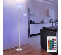 Lampadaire à Vasque RGB LED Télécommande Intensité Variable Lampe de Salon