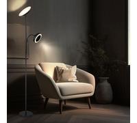 Lampadaire à Vasque Stehventilator Ventilateur Lampadaire LED Luminaire de Salon