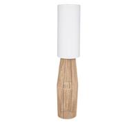 Atmosphera - Lampadaire Aissa - papier et métal - blanc - H130 cm
