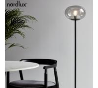 Lampadaire ALTON Métal-Verre Fumé Noir E27 - Nordlux 2010514047