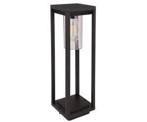 Lampadaire ALU éclairage extérieur lampadaire de jardin FILAMENT lanterne dans un ensemble comprenant des ampoules LED