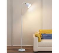 Lampadaire ANTENLICHT VILI | Pivotant à 360° | Douille E27 max. 60 W | Métal moderne | Hauteur 159 cm | sans ampoule Blanc