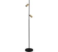 Lampadaire Antidark Decor Double F2 Noir/ Laiton