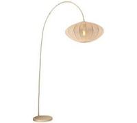 Lampadaire arc Corina beige crème IP20 E27 40W Ø55 x H.192cm Lucide