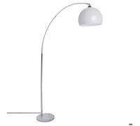 Lampadaire arc ""Geda"" marbre blanc H185cm - Atmosphera createur d'interieur