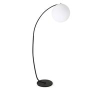 Lampadaire arche polyéthylène noir - Oviala
