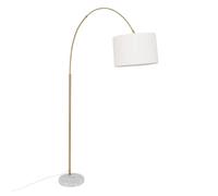 Lampadaire arche ""Tilio"" doré H195cm - Atmosphera Créateur d'intérieur
