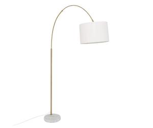 Lampadaire arche ""Tilio"" doré H195cm - Atmosphera Créateur d'intérieur